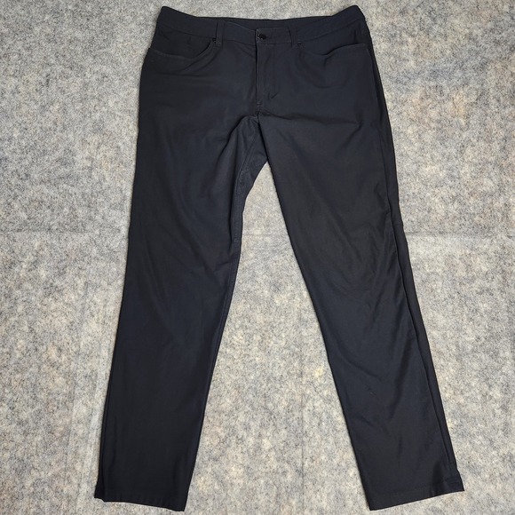 lululemon athletica Other - Lululemon ABC Pants Men 34x29 Black Slim Fit Warpstreme 5 Pocket Performance